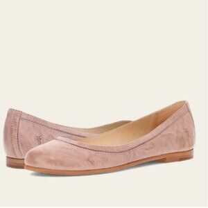 Frye Carson Ballet Flat Pink Pale Blush size 7